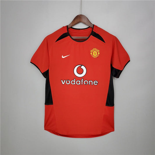 Camiseta Manchester United Local Retro 2002/04