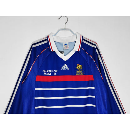 Francia Local Retro Manga Larga 1998