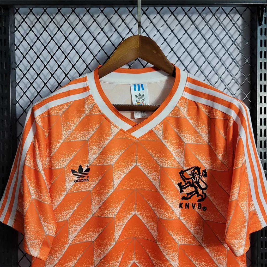 Camiseta Países Bajos Local Retro 1988