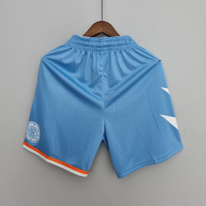 Camiseta Los Angeles Clippers "City Edition" Shorts Celestes