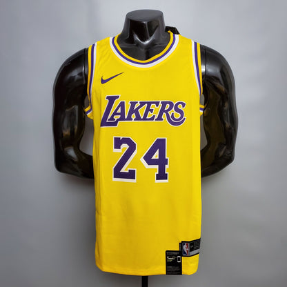 Camiseta LA Lakers Clásica Amarilla Versión Fan