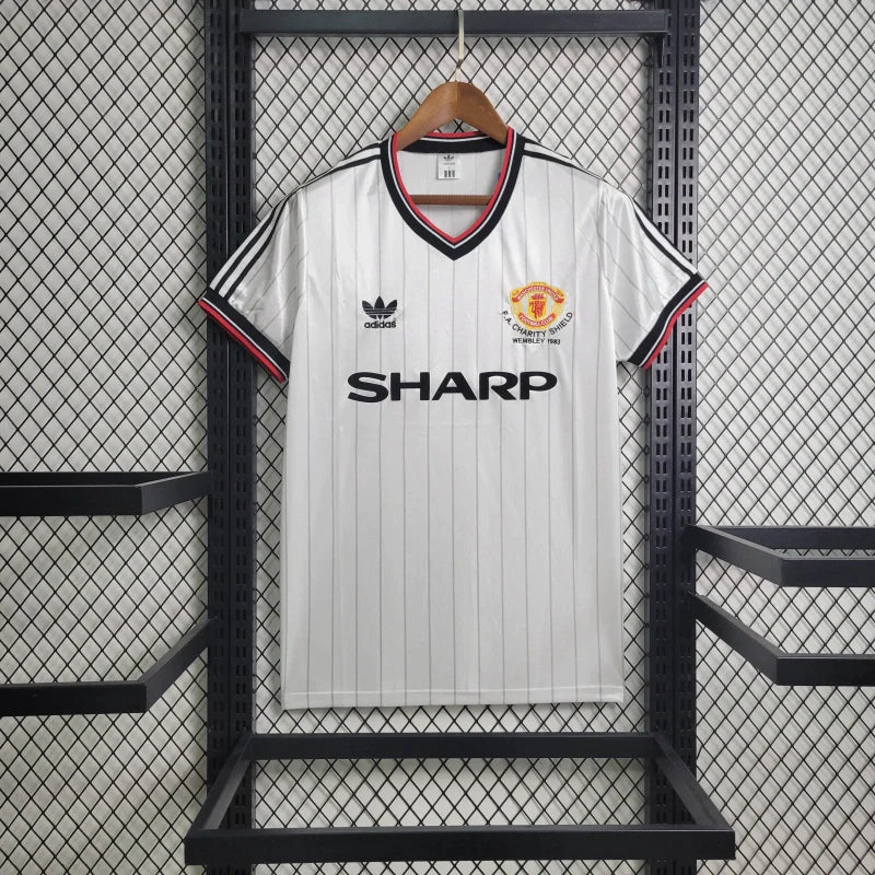 Camiseta Manchester United Retro Visita 1983