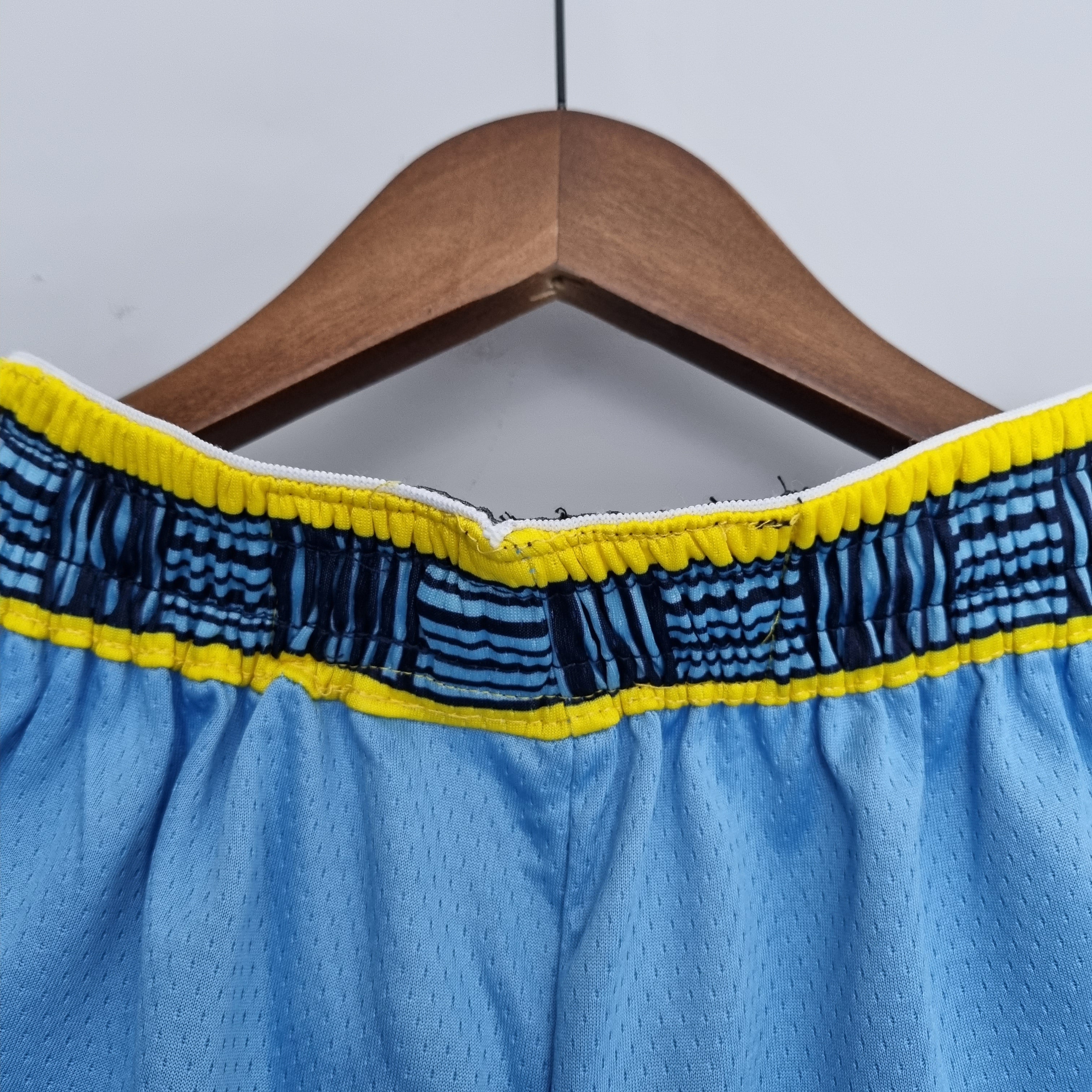 75 Aniversario Memphis Grizzlies "Jordan Edition" Shorts Celestes