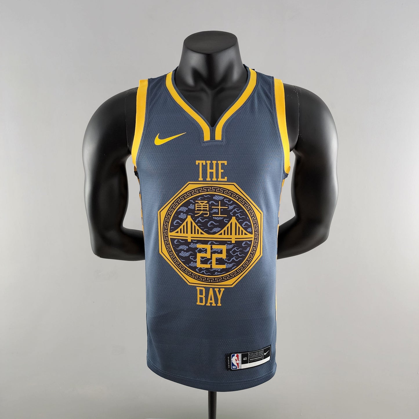 Camiseta Golden State Warriors City Edition Gris