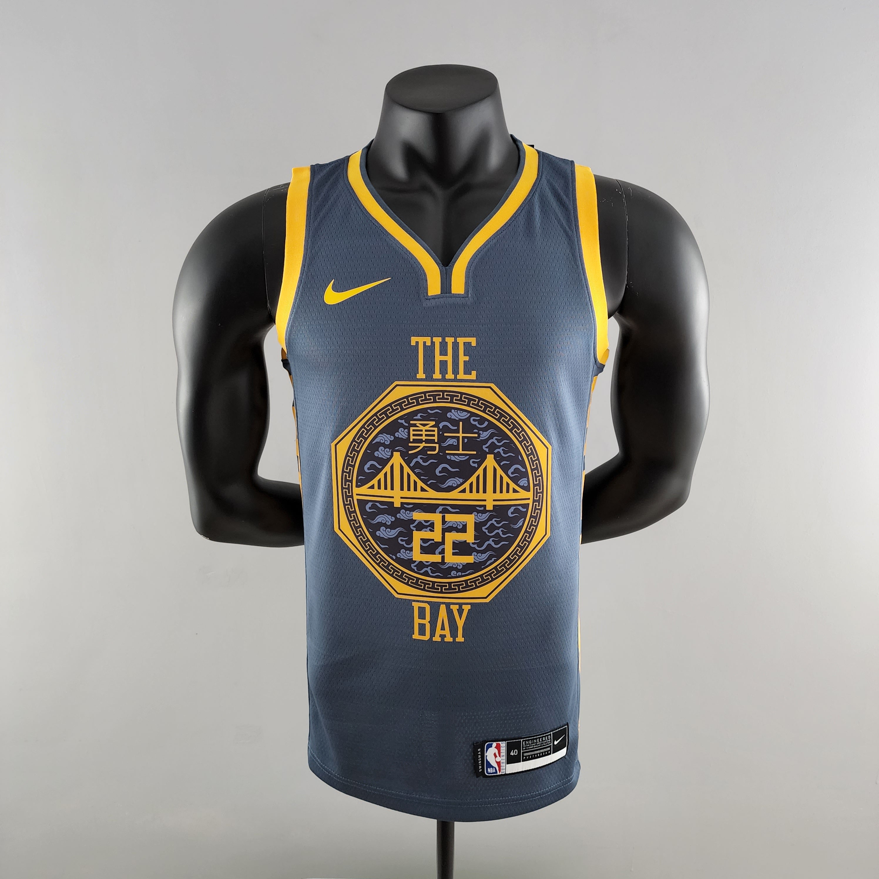 Golden State Warriors City Edition Gris