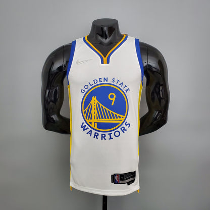 Camiseta Golden State Warriors Clásica Blanca NBA 75 Aniversario