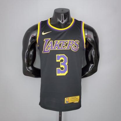 Camiseta LA Lakers Negra 2021 Versión Fan