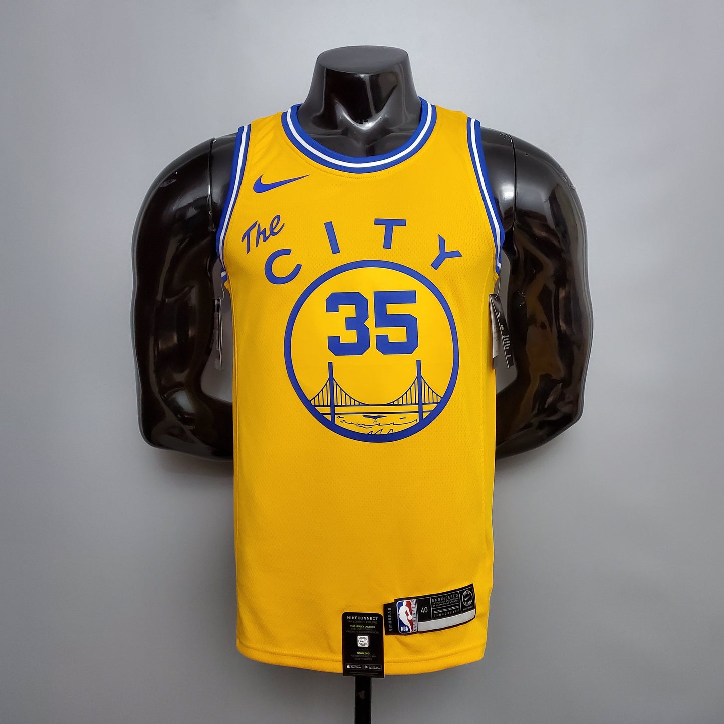 Camiseta Golden State Warriors The City" Amarilla
