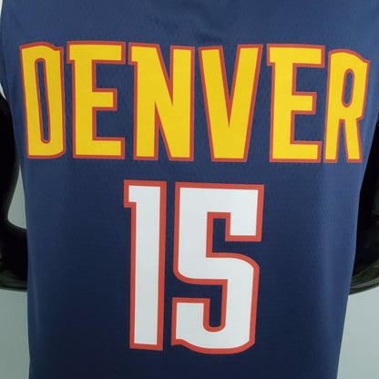 Camiseta Denver Nuggets Camiseta Azul Marino NBA