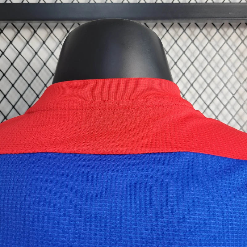 Camiseta Japón "Saint Seiya" Azul Rojo 2024 Versión Jugador