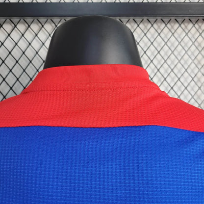 Camiseta Japón "Saint Seiya" Azul Rojo 2024 Versión Jugador