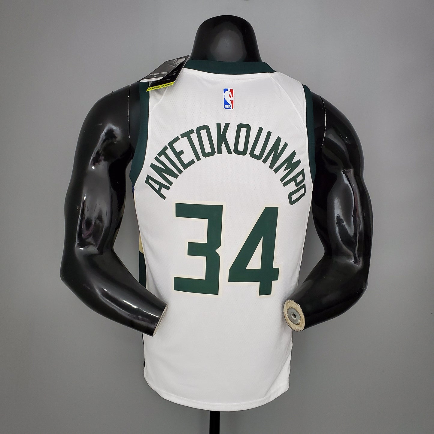 Camiseta Milwaukee Bucks 2021 Blanco NBA