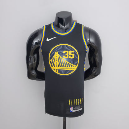 Camiseta Golden State Warriors Clásica Negra NBA 75 Aniversario