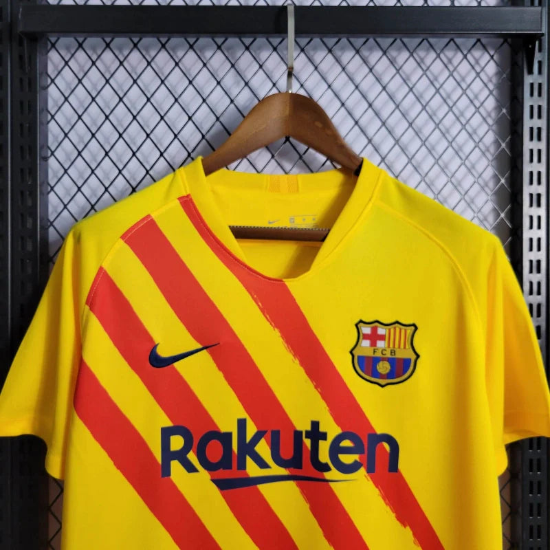 FC Barcelona Cuarta Retro 2021/22 Versión Fan