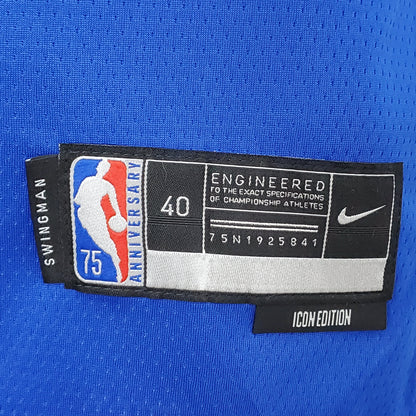 Camiseta NBA 75 Aniversario Philadelphia 76ers Azul