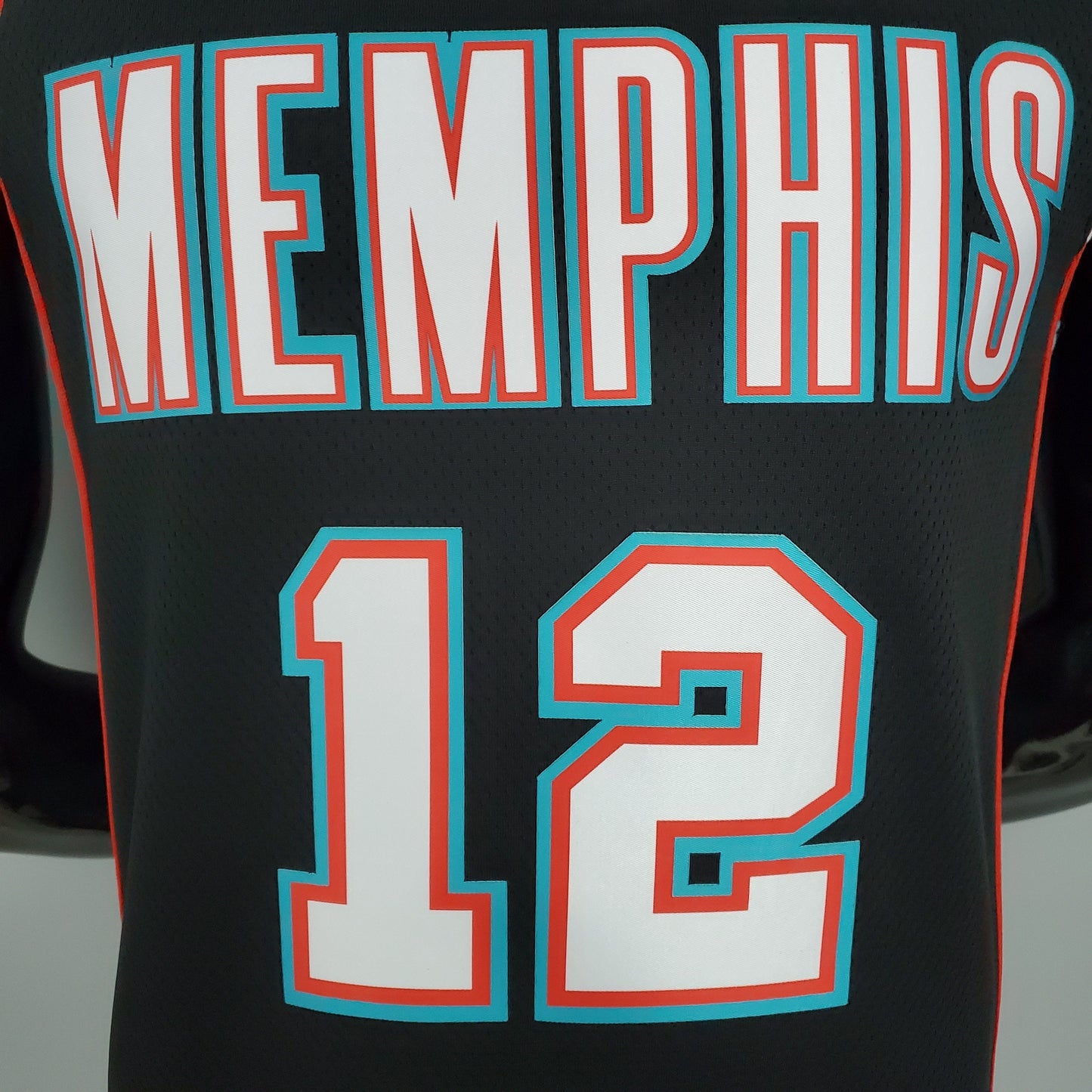 Camiseta Memphis Grizzlies Negra "Retro" Ja Morant