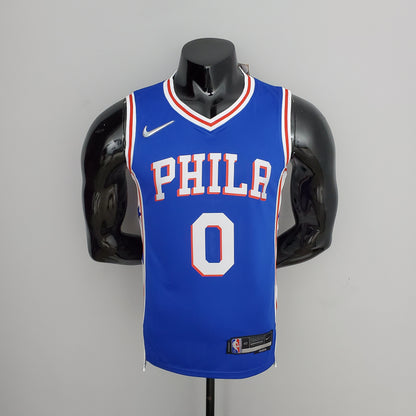 Camiseta NBA 75 Aniversario Philadelphia 76ers Azul