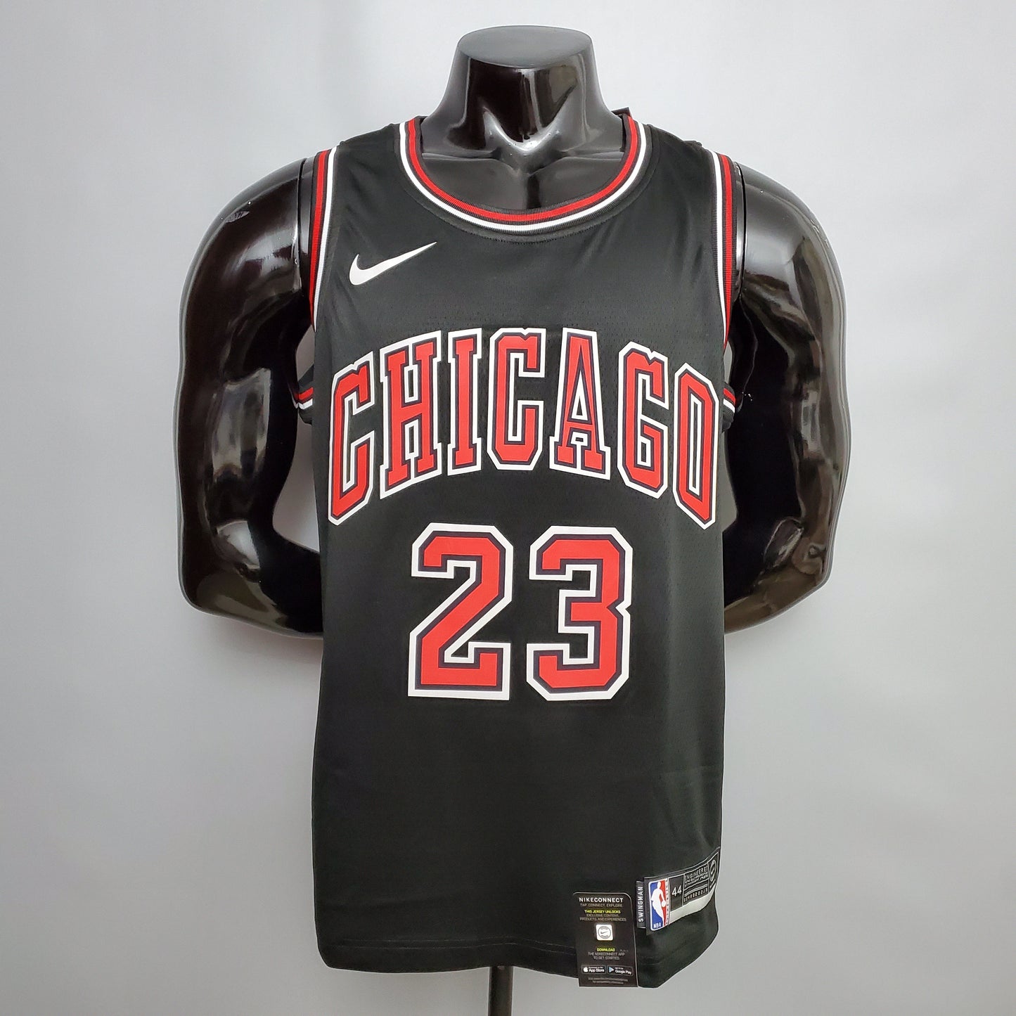 Camiseta Chicago Bulls Nike Negro NBA 75 Aniversario