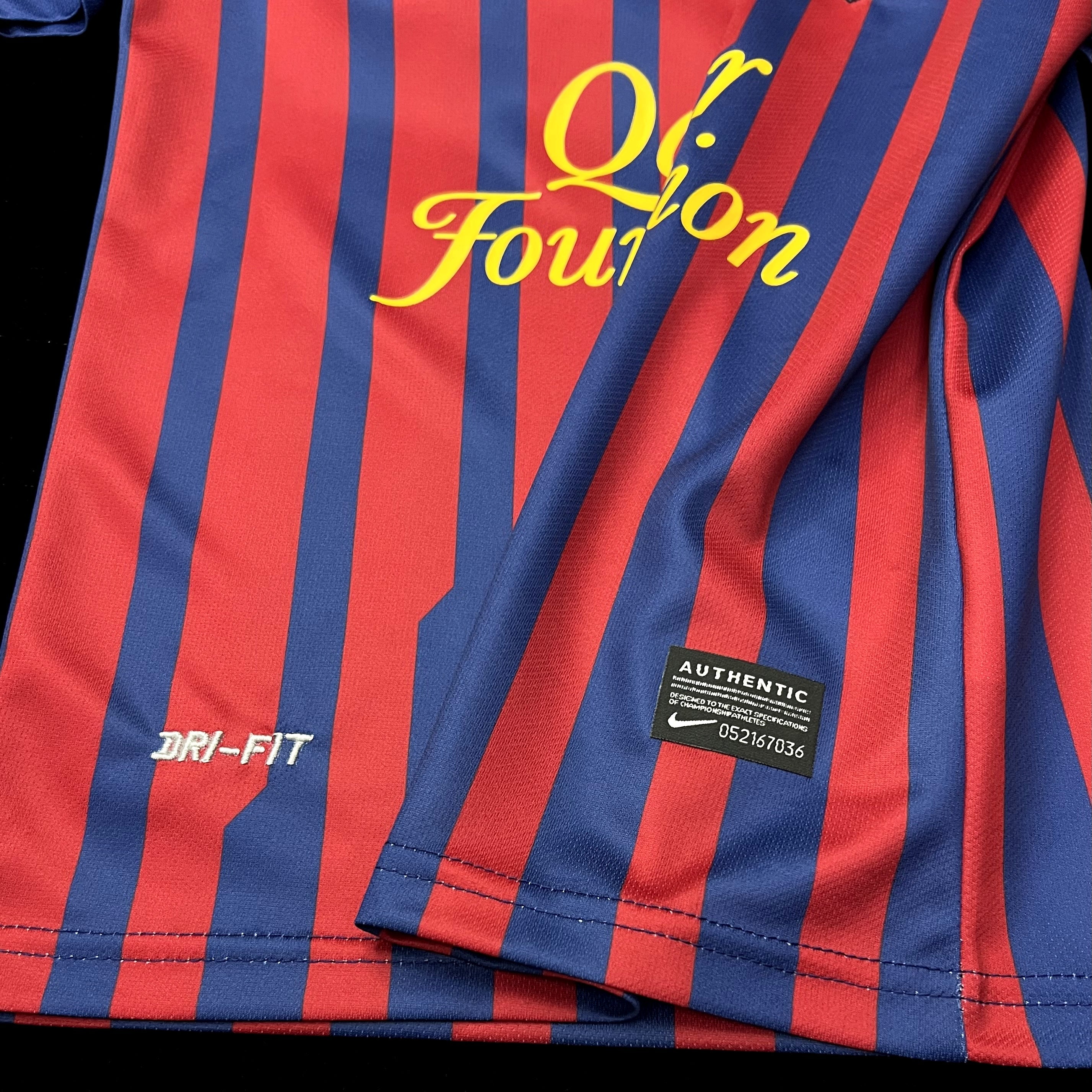 Barcelona Retro Kit Niños Local 2011/12