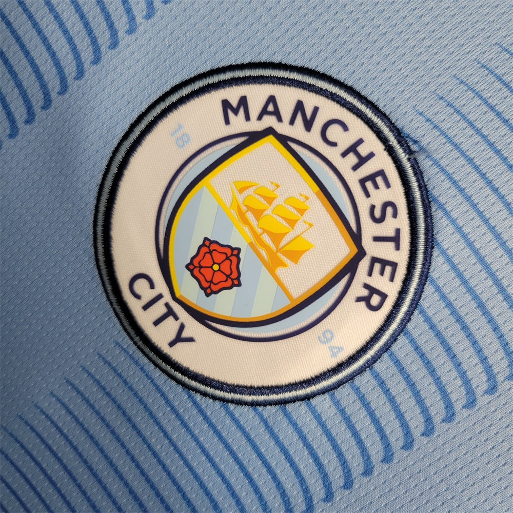 Camiseta Manchester City Local 2023/24 Versión Fan
