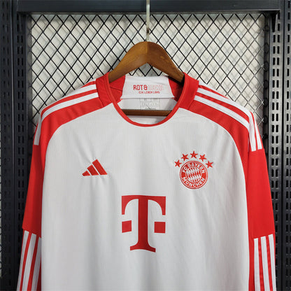 Camiseta Bayern Munich Local Manga Larga 2023/24 Versión Fan