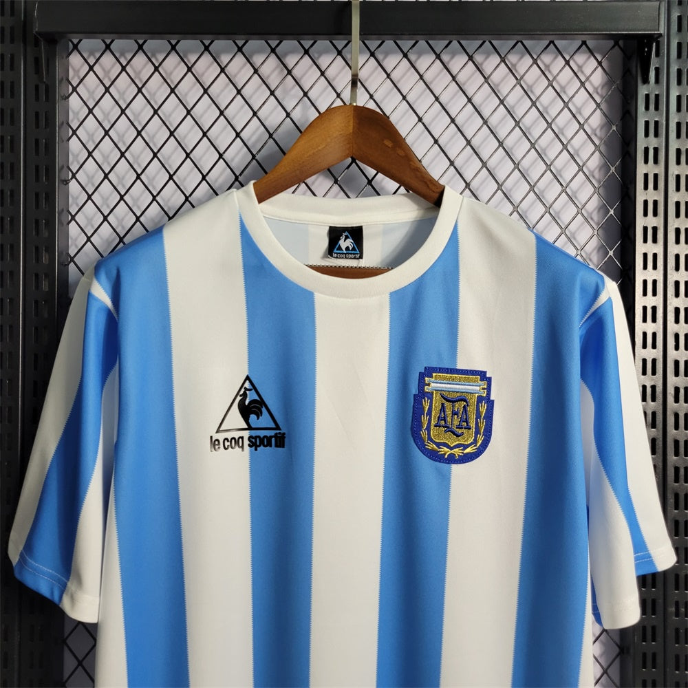 Camiseta Argentina Local Retro 1986