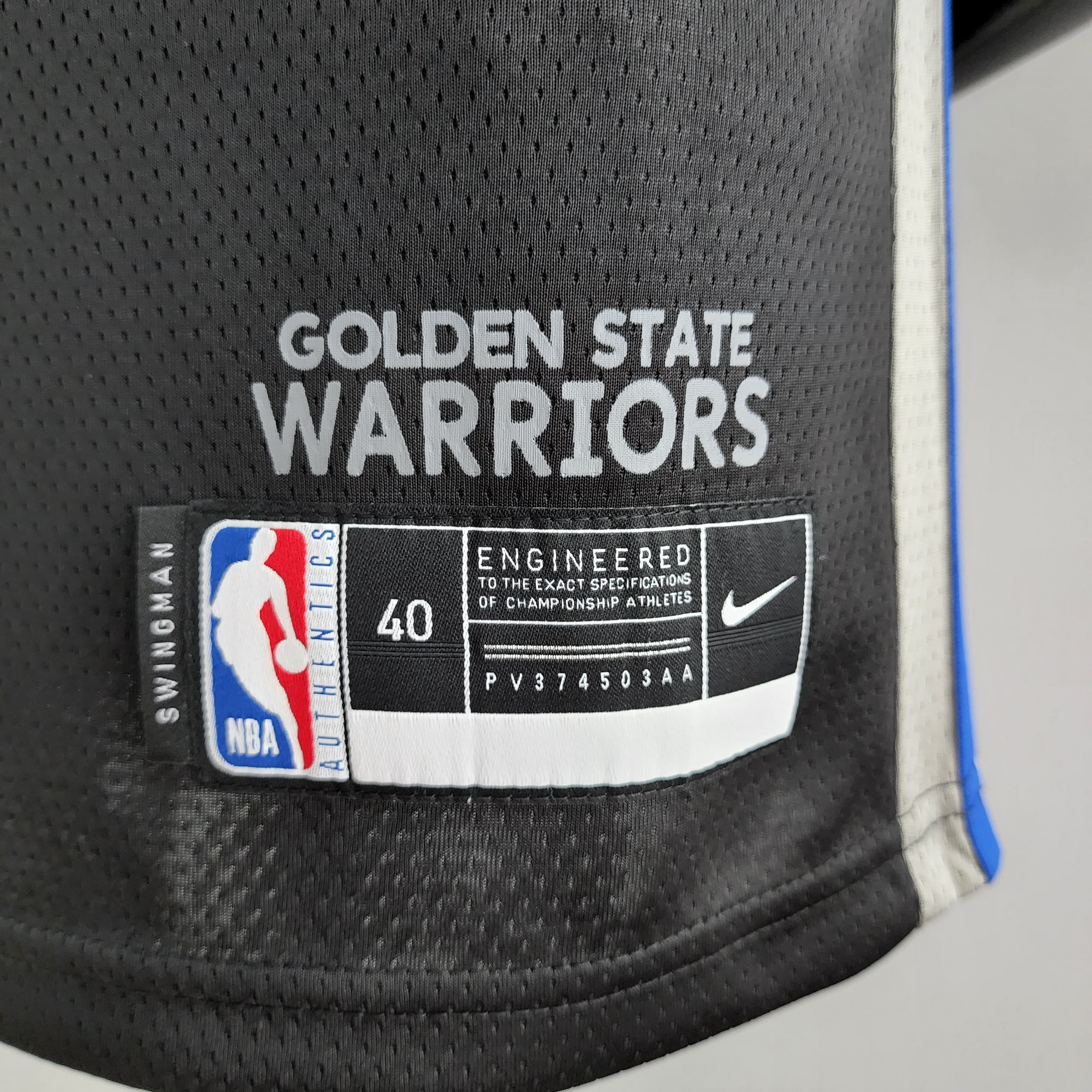 Golden State Warriors City Edition Negra