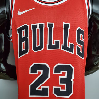 Camiseta Chicago Bulls Roja Clásica Nike Connect