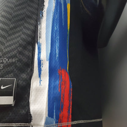 Camiseta Brooklyn Nets Negro City Edition