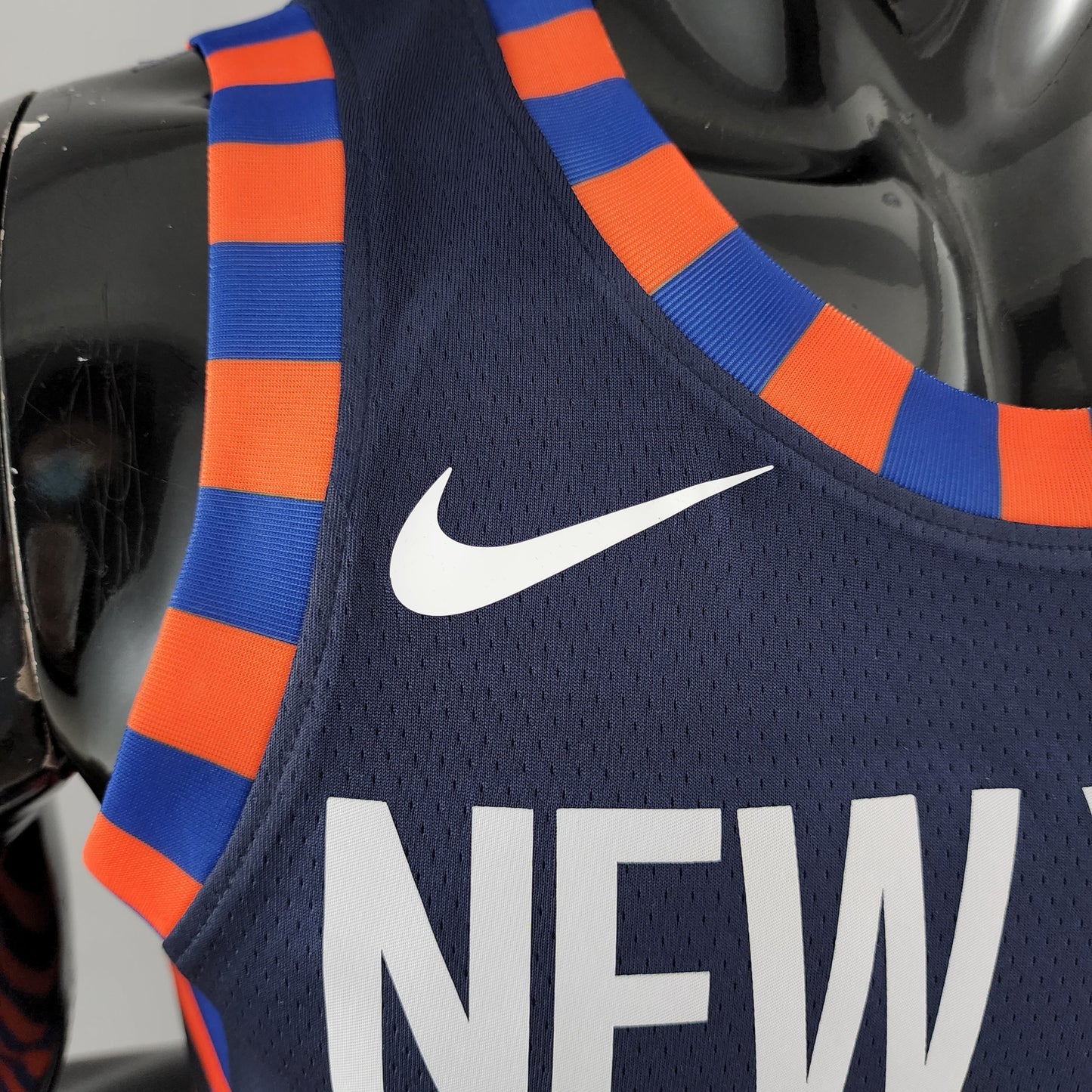 Camiseta New York Knicks "Striped" Azul NBA