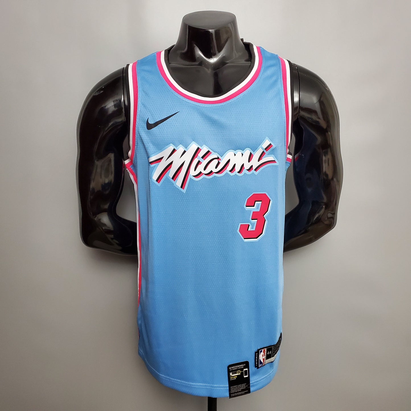 Camiseta Miami Heat Año 2020 Celeste