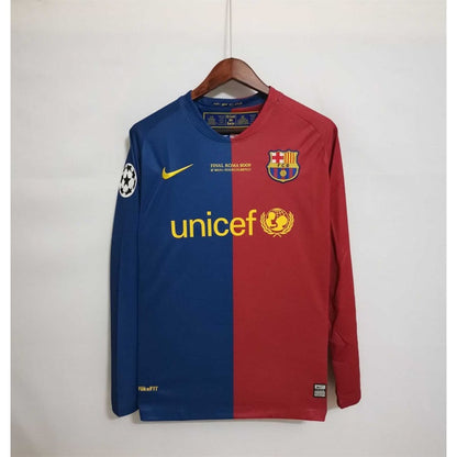 Camiseta FC Barcelona Manga Larga Retro 2008/09