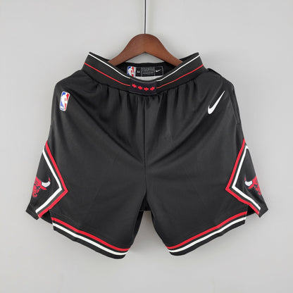 Camiseta Chicago Bulls Shorts Negro