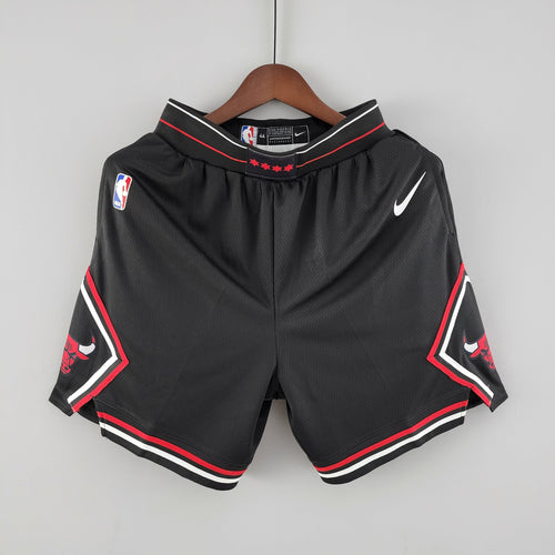 Camiseta Chicago Bulls Shorts Negro
