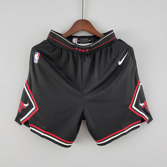 Camiseta Chicago Bulls Shorts Negro