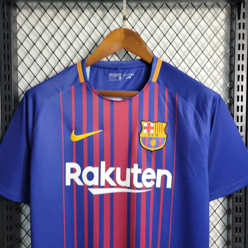 FC Barcelona Local Retro 2017/18 Versión Fan