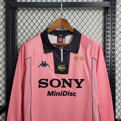 Camiseta Juventus Retro Visita Manga Larga 1997/98