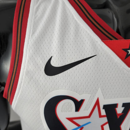 Camiseta Philadelphia 76ers Allen Iverson Blanca