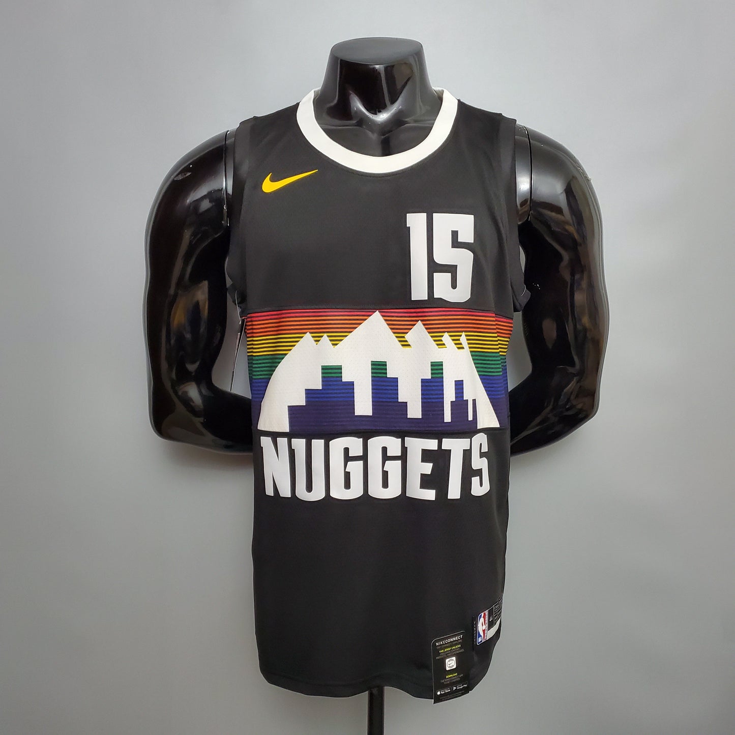 Camiseta Denver Nuggets "City Edition" Negra