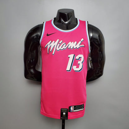 Camiseta Miami Heat Año 2020 Rosada