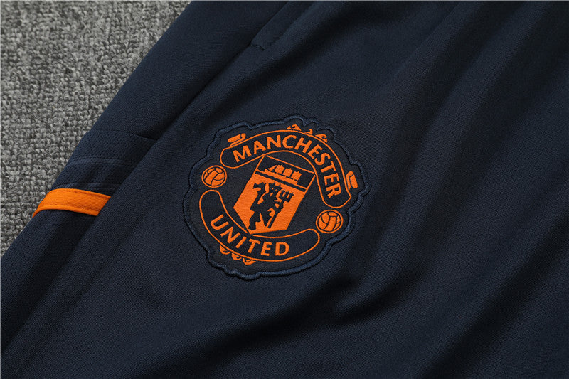 Buzo Completo Manchester United Azul Naranjo 2022/23