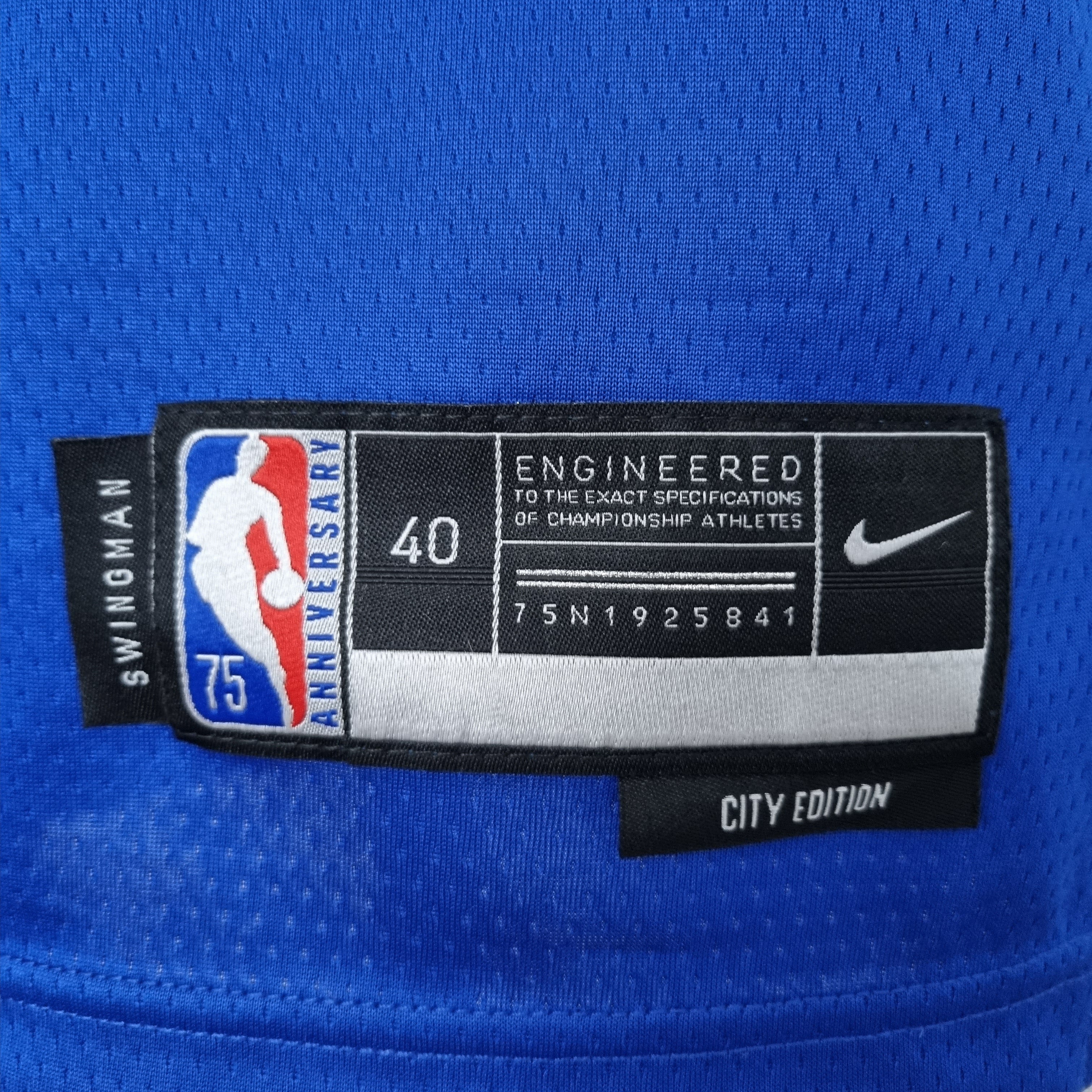 New York Knicks "City Edition" Azul NBA