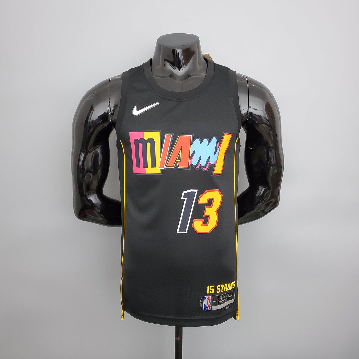 Camiseta Miami Heat "City Edition" Negra