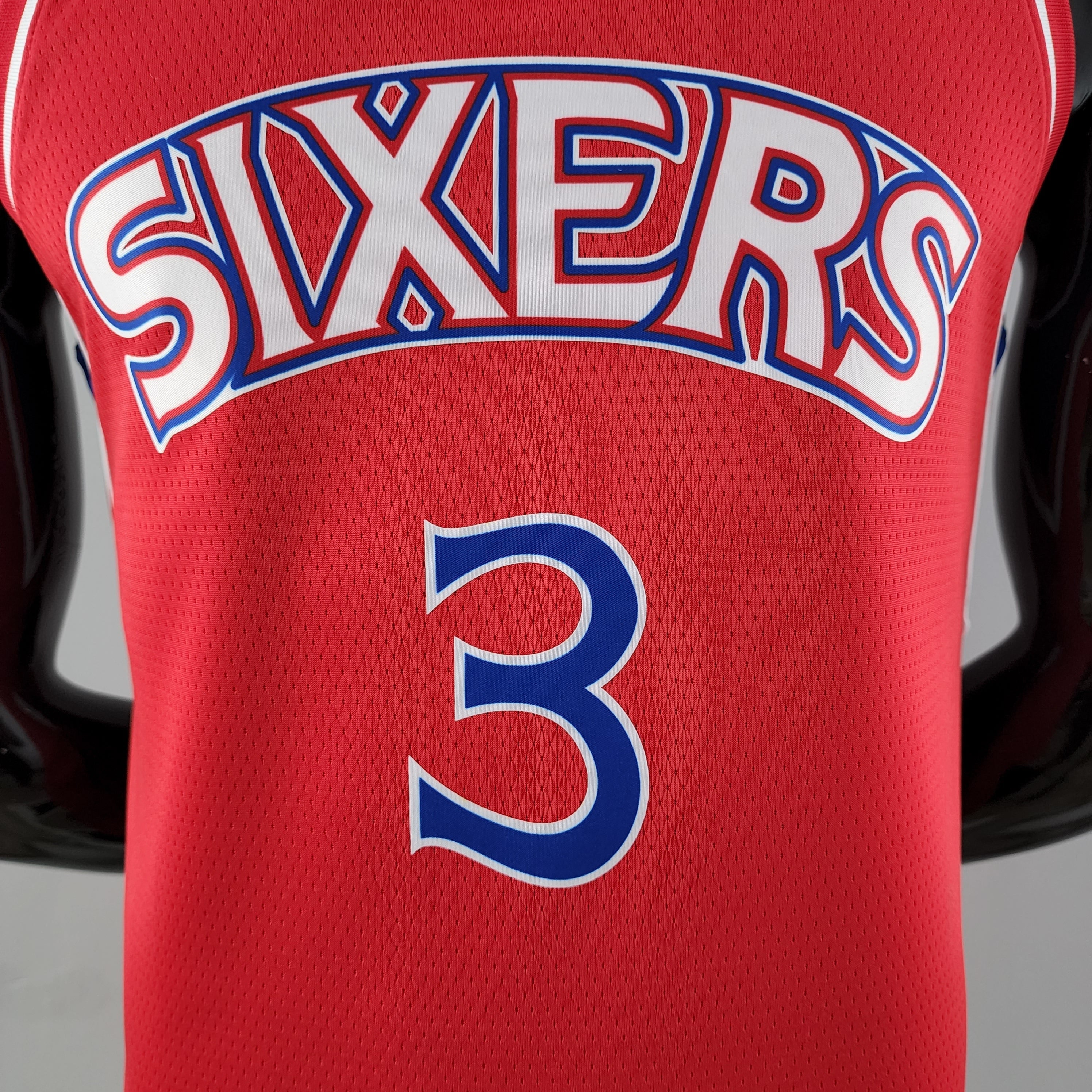 Philadelphia 76ers Allen Iverson "Rookie Season" Roja