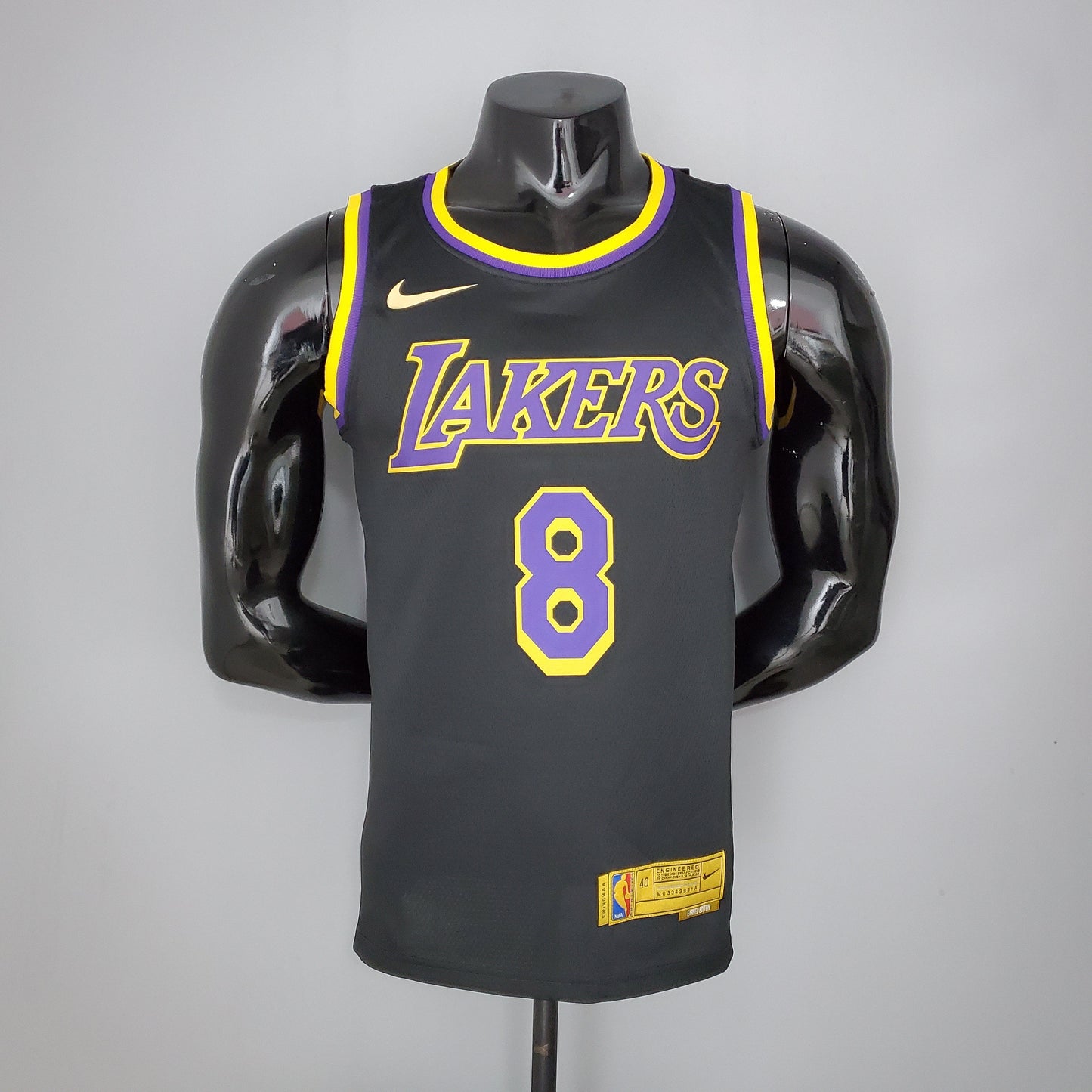 Camiseta LA Lakers Negra 2021 Versión Fan