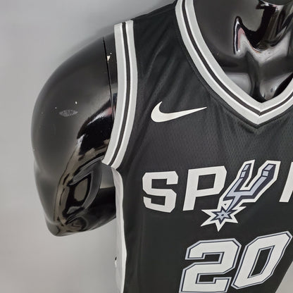 Camiseta San Antonio Spurs "Connect" Negra NBA