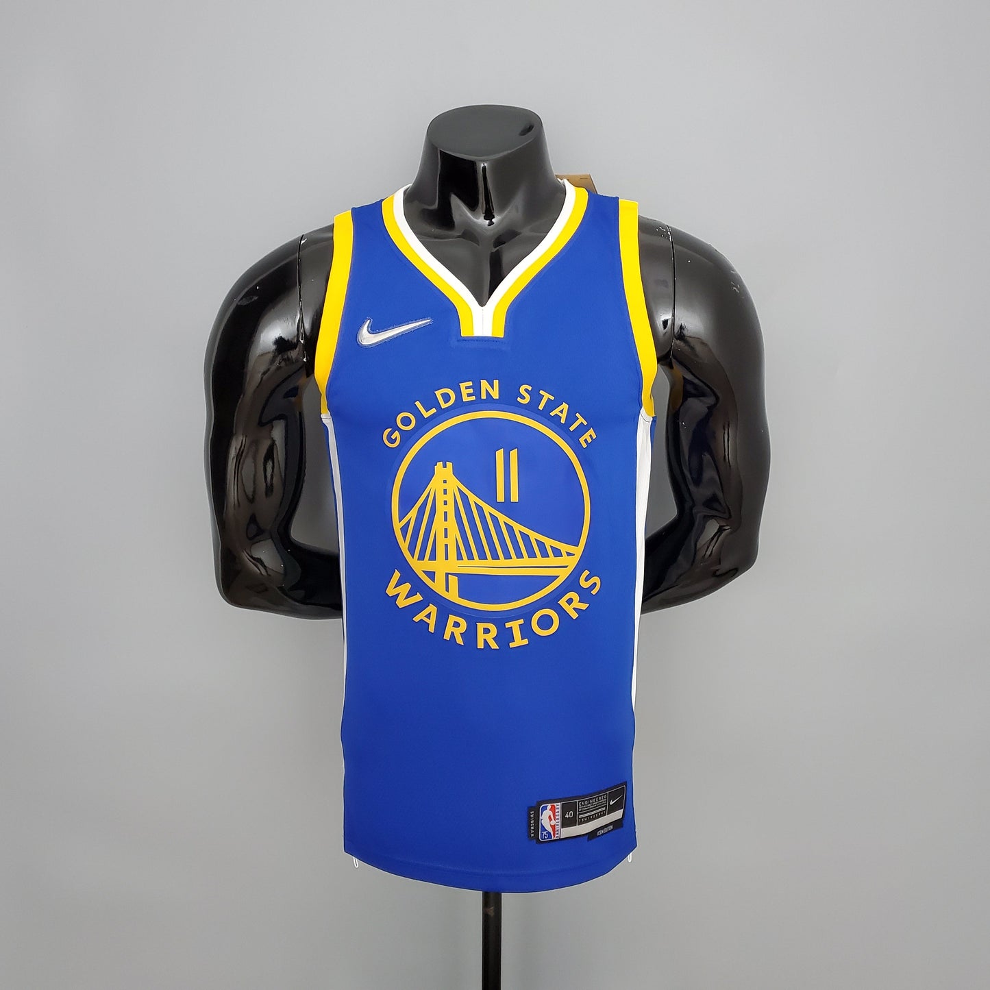 Camiseta Golden State Warriors Clásico Azul NBA 75 Aniversario