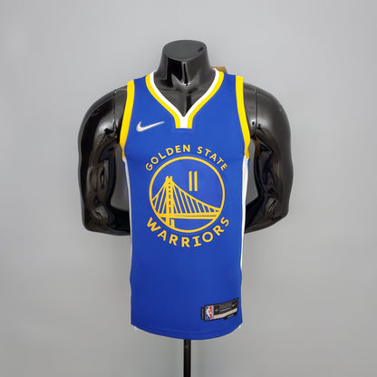 Camiseta Golden State Warriors Clásico Azul NBA 75 Aniversario