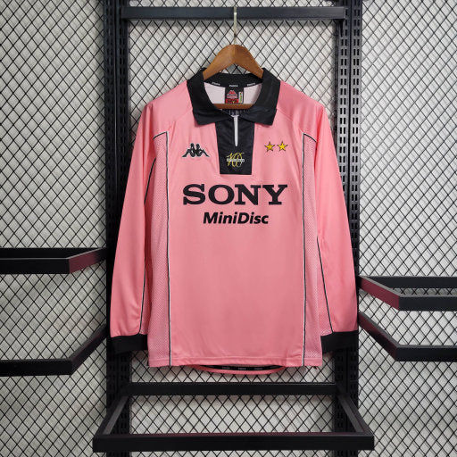 Camiseta Juventus Retro Visita Manga Larga 1997/98