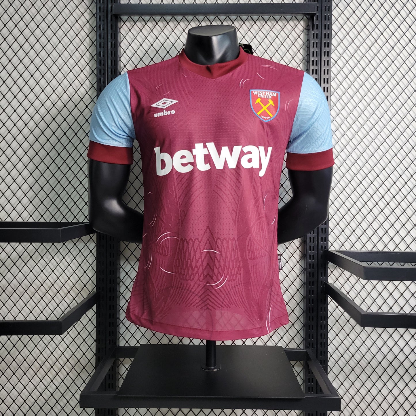 Camiseta West Ham Local 2023/24 Versión Jugador
